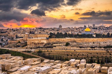 Visita a la ciudad vieja y nueva de Jerusalén desde Jerusalén